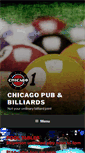 Mobile Screenshot of chicagopubandbilliards.com